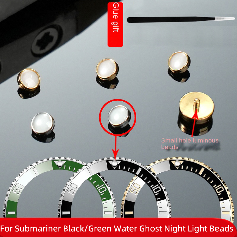 Luxury Watch Green Dial - 2.3x0.45mm Pip Luminoso Per Seiko scala