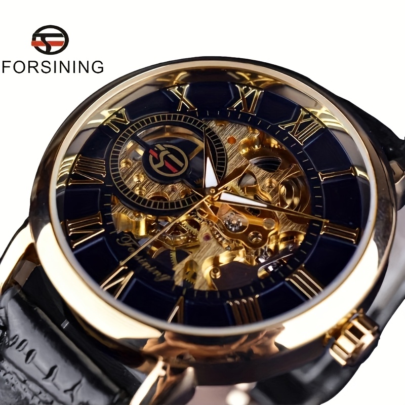 Luxury Watch Brands Logo - Orologi Meccanici Scheletrati Forsining con Logo