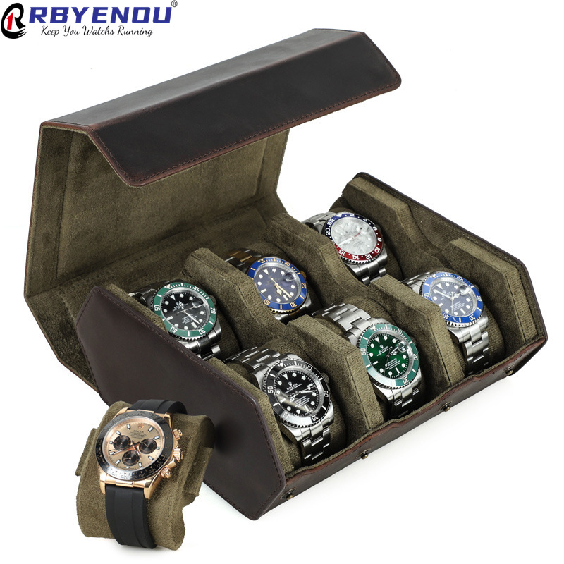 Luxury Watch Brands Logo - Scatola Porta Orologi di Lusso Personalizzabile