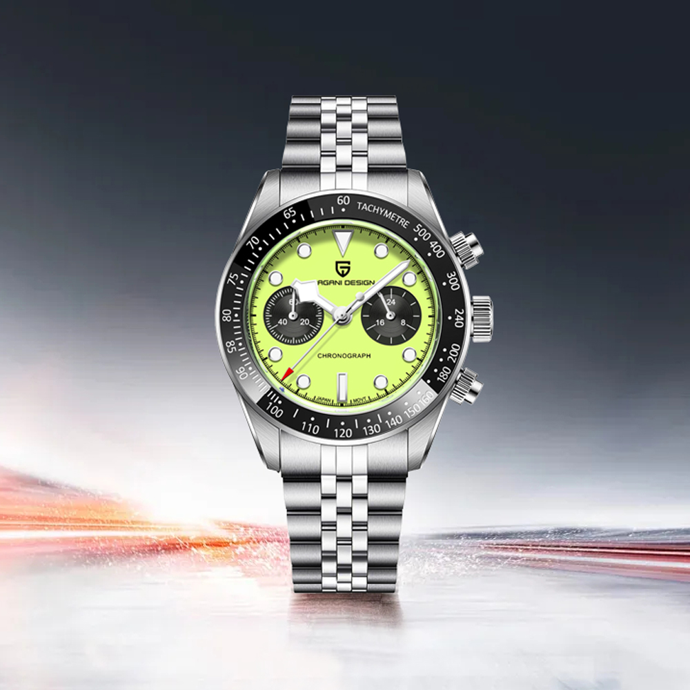 Luxury Watch Green Dial - Nuovo Orologio da Uomo PAGANI DESIGN