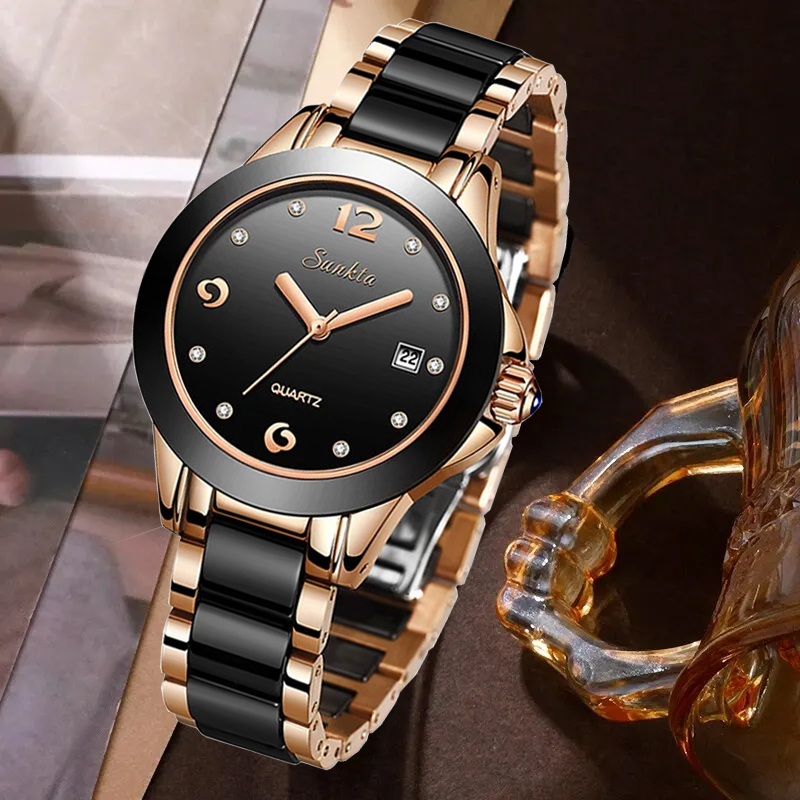 Luxury Watch - LIGE Sunkta Orologi da donna eleganti