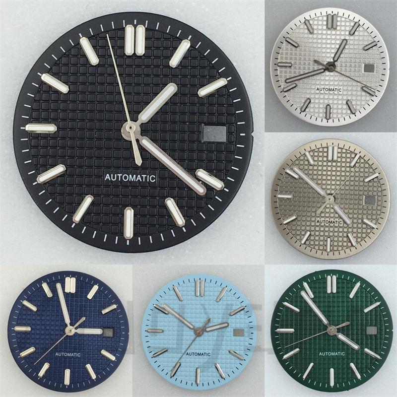 Luxury Watch With Green Dial - Quadrante e Lancette NH35 da 31mm