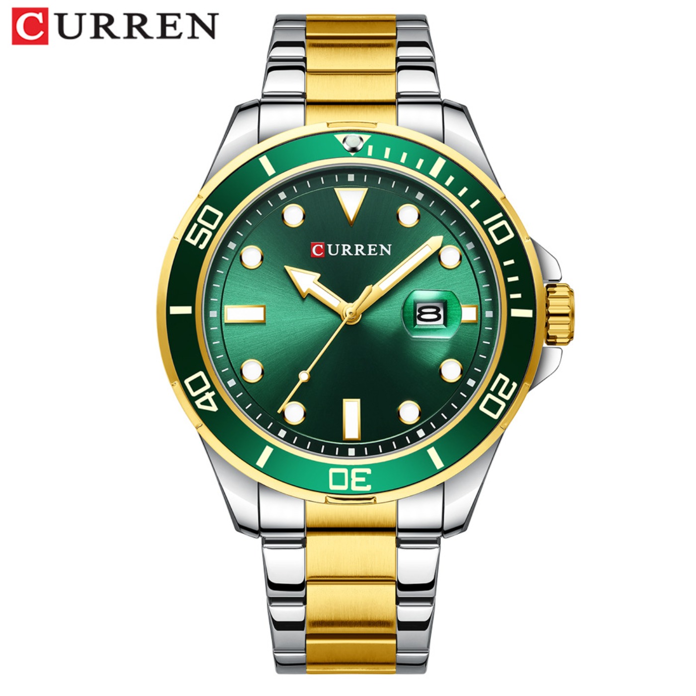 CURREN Nuova Serie Green Water - Luxury Watch For Men recensione e prezzo