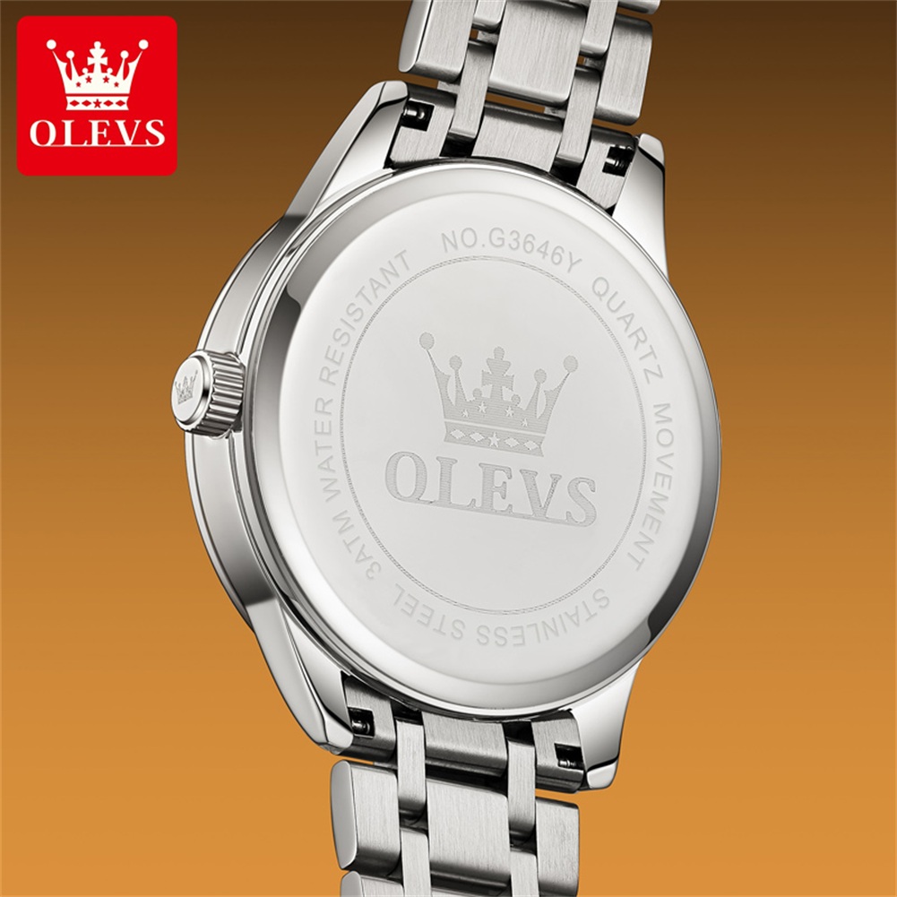 OLEVS Moon Phase orologi da uo - Luxury Watch For Men recensione e prezzo