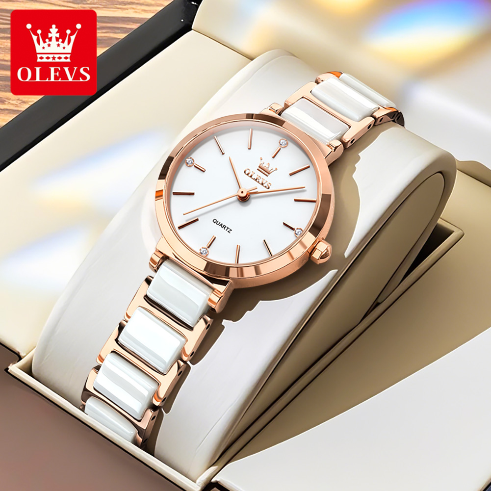 OLEVS Orologio da donna 5877 O - Luxury Watch recensione e prezzo